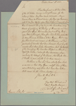 Letter to General [Philip] Schuyler