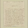 Letter to Gen. Riedesel