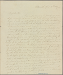 Letter to Andrew Jackson, President of the United States