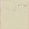 Letter to Andrew Jackson, President of the United States