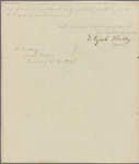 Letter to Andrew Jackson, President of the United States