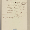 Letter to Maj. Gen. Horatio Gates