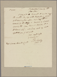 Letter to Maj. Gen. Horatio Gates