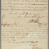 Letter to J[oshua] Loring [Jr.], Comissary Gen. of Prisoners