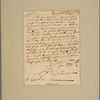Letter to Col. [Timothy] Bedel at Onion or elsewhere on Lake Champlain