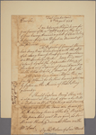Letter to Thomas Hancock [Boston]