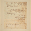 Letter to Thomas Hancock [Boston]