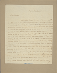 Letter to [Horatio Gates]