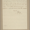 Letter to [Horatio Gates]