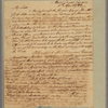 Letter to the Earl of Shelburne