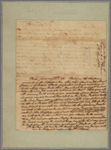 Letter to the Earl of Shelburne