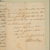 Letter to [Charles Guillaume Frédéric? Dumas, the Hague.]