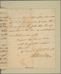 Letter to [Charles Guillaume Frédéric? Dumas, the Hague.]
