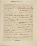 Letter to [Horatio Gates.]