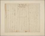 Letter to [Horatio Gates.]