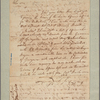 Letter to Maj. Gen. [Benjamin] Lincoln
