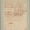 Letter to Maj. Gen. [Benjamin] Lincoln