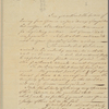 Letter to Col. [Nisbet] Balfour [Charleston?]