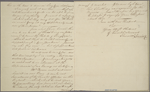 Letter to Col. [Nisbet] Balfour [Charleston?]