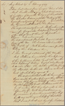 Letter to Gov. Samuel Johnson, Edenton, N. C.