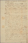 Letter to Gov. Samuel Johnson, Edenton, N. C.