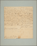 Letter to Maj. Gen. [Horatio] Gates, White Plains [N. Y.]