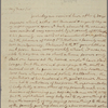 Letter to [Horatio] Gates, New York