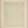 Letter to [Horatio] Gates, New York