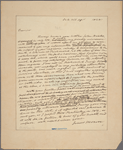 Letter to H[enry] Banks