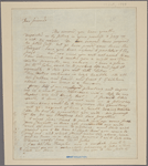 Letter to [Horatio Gates.]