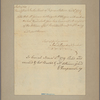 Letter to Josiah Bartlett, Philadelphia