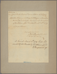 Letter to Josiah Bartlett, Philadelphia