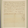 Letter to [Horatio Gates?]