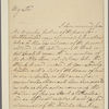 Letter to Lord -- --