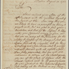 Letter to Gen. [William] Johnson