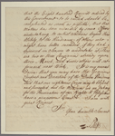 Letter to Gen. [William] Johnson