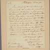 Letter to Gov. [George] Clinton