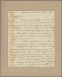 Letter to Gen. [Horatio] Gates [Traveller's Rest, Berkeley Co., Va.]