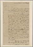 Letter to Maj. Gen. A[nthony] Wayne