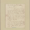 Letter to Maj. Gen. [Benjamin] Lincoln, Purisburgh