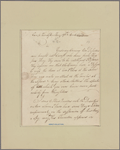 Letter to Maj. Gen. [Benjamin] Lincoln, Purisburgh