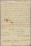 Letter to Major John Wood, Goshen [N. Y.]