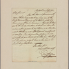Letter to [Horatio Gates, New York.]