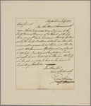 Letter to [Horatio Gates, New York.]