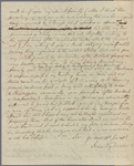Letter to Thomas Wharton, President of the Council of Pennsylvania