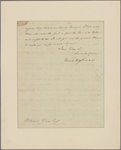 Letter to William Duer