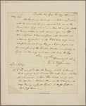 Letter to Lord Stirling