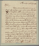 Letter to Elias Boudinot