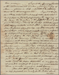 Letter to Horatio Gates [Traveller's Rest, Berkeley Co., Va.]