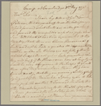 Letter to Gov. Jonathan Trumbull, Lebanon or Hartford [Conn.]